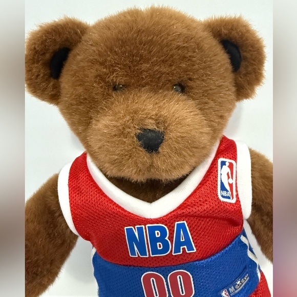 Build-A-Bear Stuffed Animal wearing matching NBA Jersey, Shorts and Sketchers - Picture 2 of 16